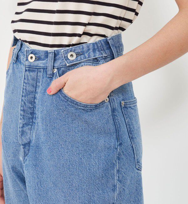 GALERIE VIE「ハイツイストデニム ストレートパンツ」|デニム|