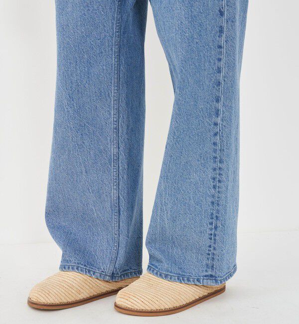 GALERIE VIE「ハイツイストデニム ストレートパンツ」|デニム|