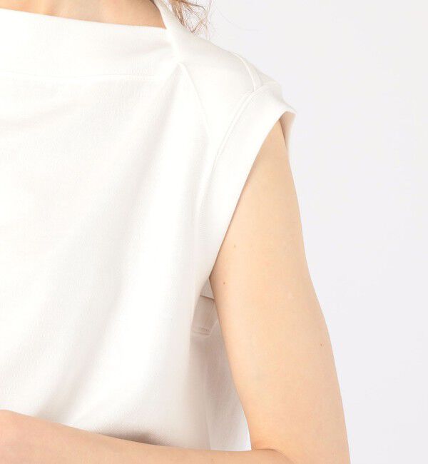 TOMORROWLAND BUYING WEAR「UNION LAUNCH ボートネックノースリーブトップス」|Tシャツ・カットソー|