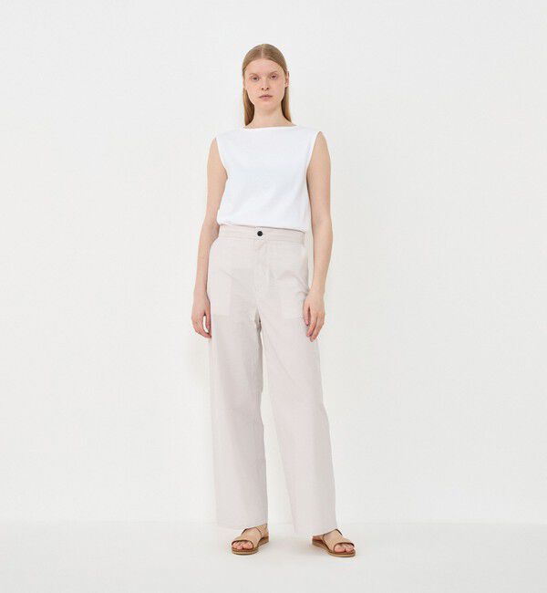 GALERIE VIE「ソフトジャージーリブ ノースリーブプルオーバー」|タンクトップ|