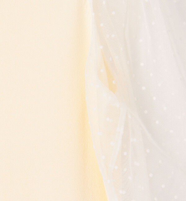 DES PRES「マットレーヨンストレッチ パフスリーブプルオーバー」|ニット・セーター|