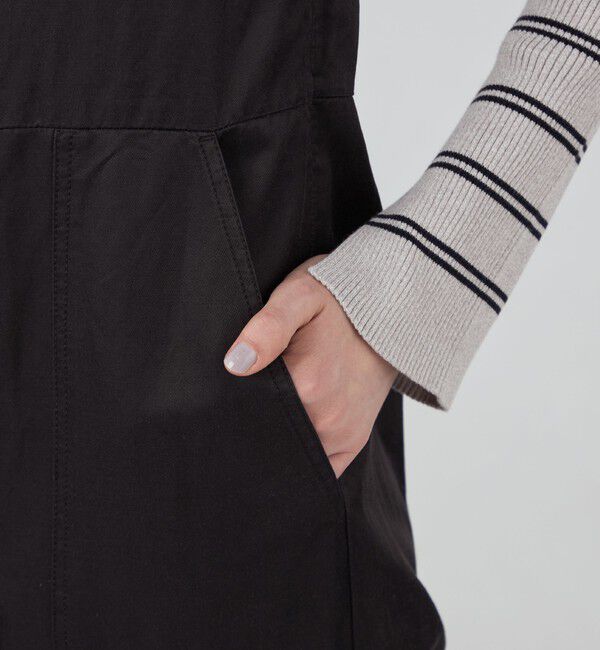 MACPHEE「コットンレーヨンモールスキン ジャンプスーツ」|オールインワン|