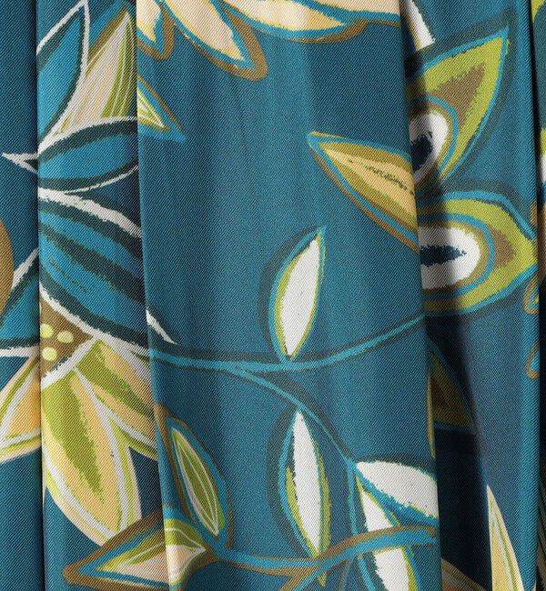 CABaN「シルクツイル COLETTEフラワープリントスカート」|スカート|