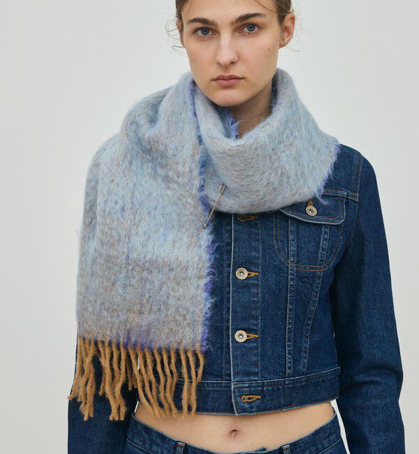 TOMORROWLAND GOODS「814 EZCARAY Coco モヘヤストール」|マフラー|