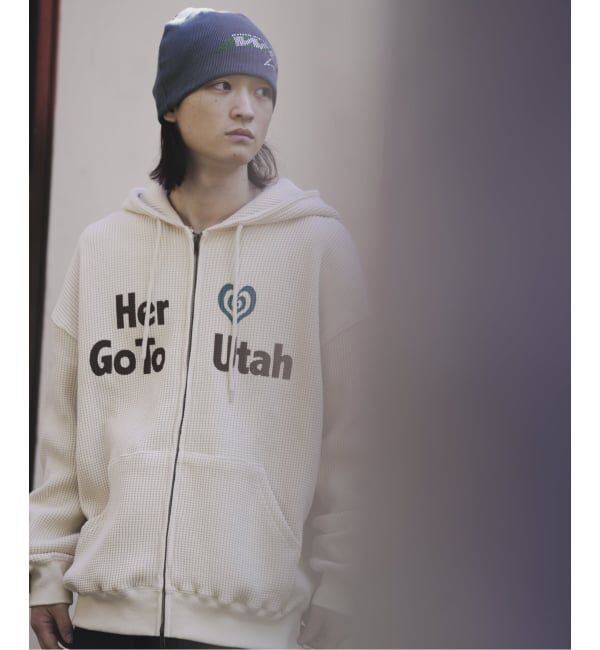 JOINT WORKS「SCREEN STARS*JW ワッフルジップアップフーディー」|Tシャツ・カットソー|