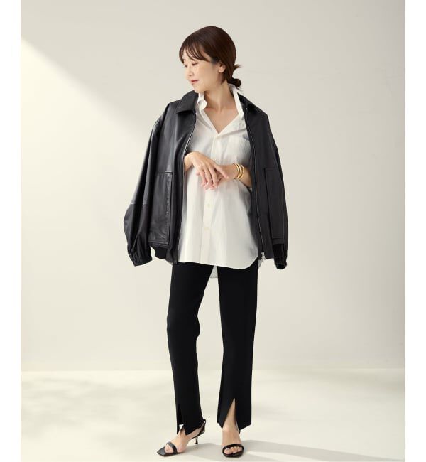 Plage「R&rsquo;IAM スリットニットパンツ」|その他|