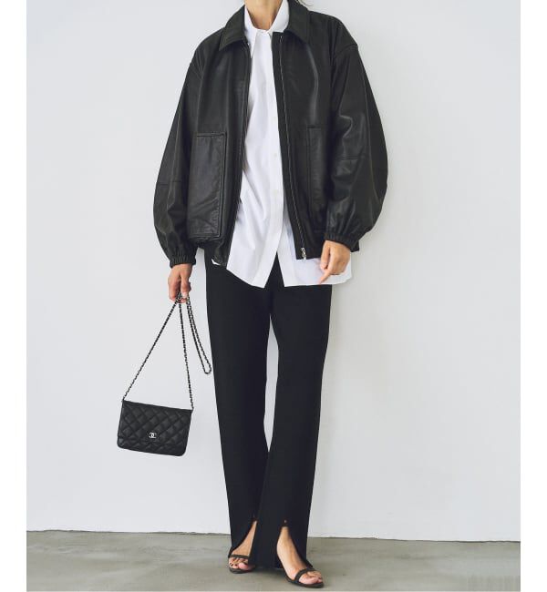 Plage「R&rsquo;IAM スリットニットパンツ」|その他|