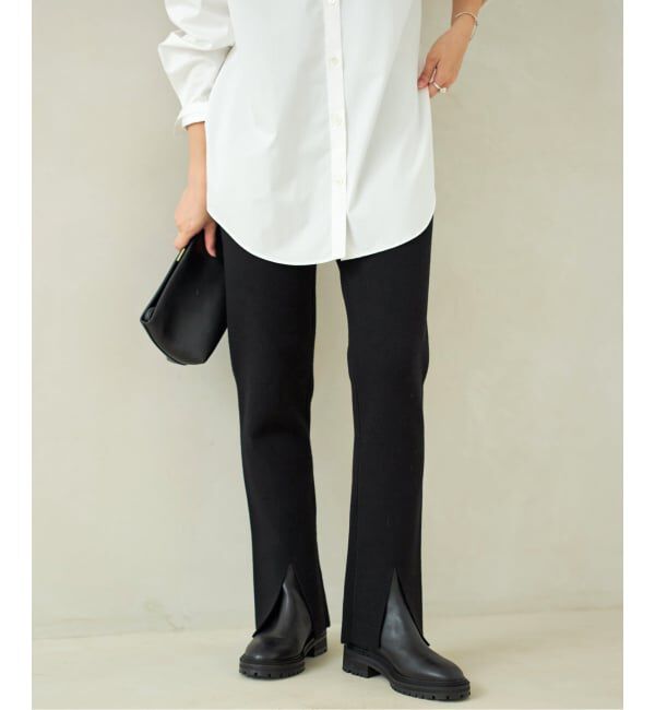 Plage「R&rsquo;IAM スリットニットパンツ」|その他|