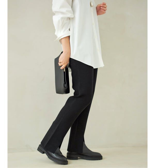 Plage「R&rsquo;IAM スリットニットパンツ」|その他|