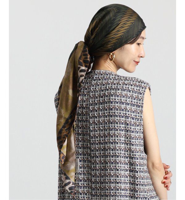 VERMEIL par iena「【PIERRE-LOUIS MASCIA/ピエールルイマーシャ】Scarf」|バンダナ・スカーフ|