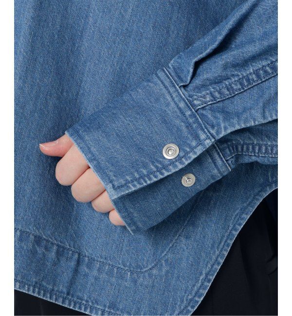 VERMEIL par iena「《追加2》デニムフォルムシャツ」|シャツ・ブラウス|
