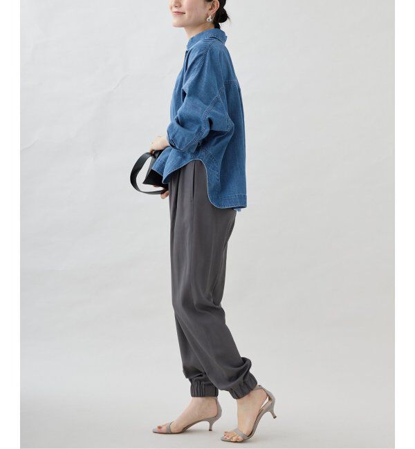 VERMEIL par iena「《追加2》デニムフォルムシャツ」|シャツ・ブラウス|