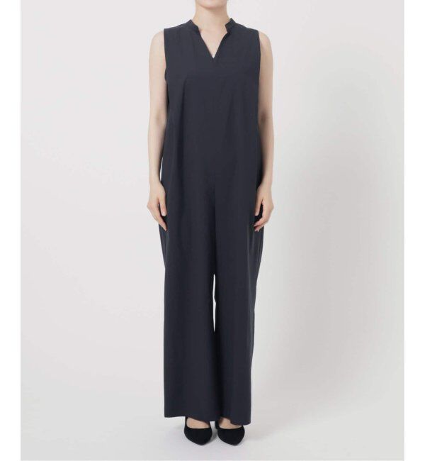 SLOBE IENA「《追加》リラックスイージーVネックオールインワン」|オールインワン|