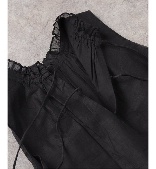 IENA「MARILYN MOON/マリリンムーン Sheer gather OP ワンピース」|ワンピース|