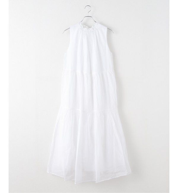 IENA「MARILYN MOON/マリリンムーン Sheer gather OP ワンピース」|ワンピース|