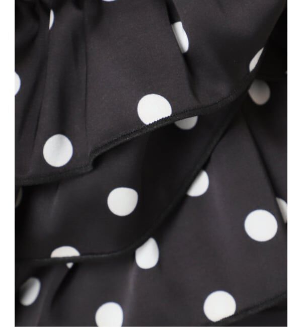 SLOBE IENA「【Jeu de Coeurs & Pois】ドットキャミ」|シャツ・ブラウス|