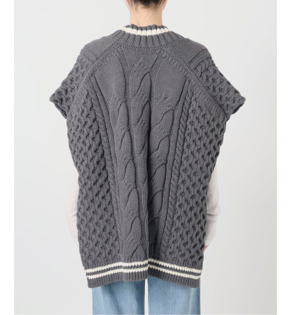 IENA「《予約》チルデンマントプルオーバー」|ニット・セーター|