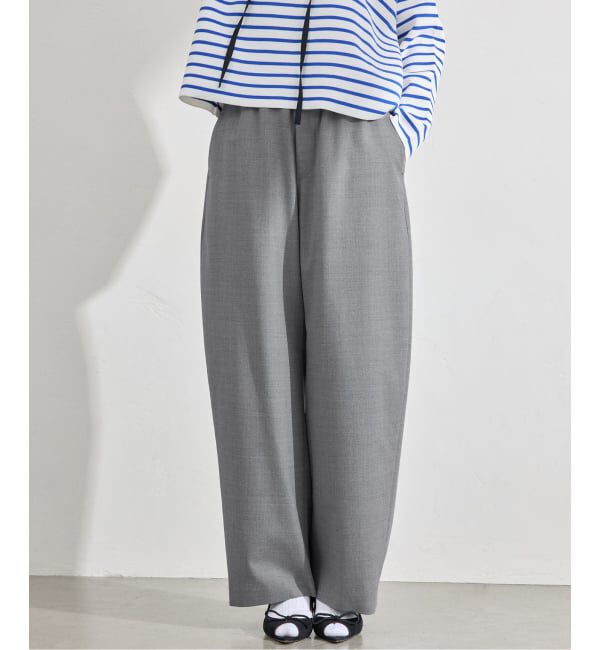 IENA「《追加予約》ウォッシャブルセミコクーンパンツ」|その他|