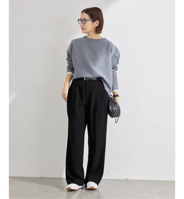 IENA「《予約》ウォッシャブル ジョーゼットスラックス」|スラックス|