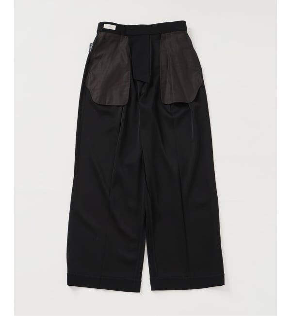 IENA「《予約》ウォッシャブル ジョーゼットスラックス」|スラックス|