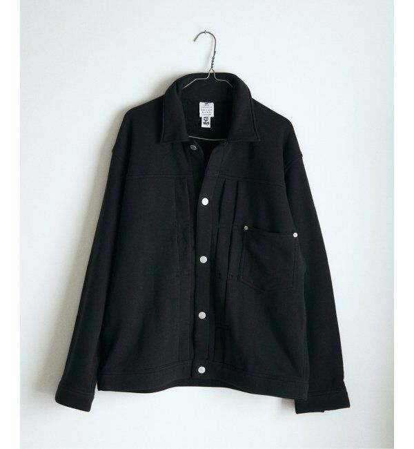 EDIFICE「LOOPWHEELER for LOWERCASE &times; POGGYTHEMAN スウェット トラッカージャケット」|スウェット・ジャージ|