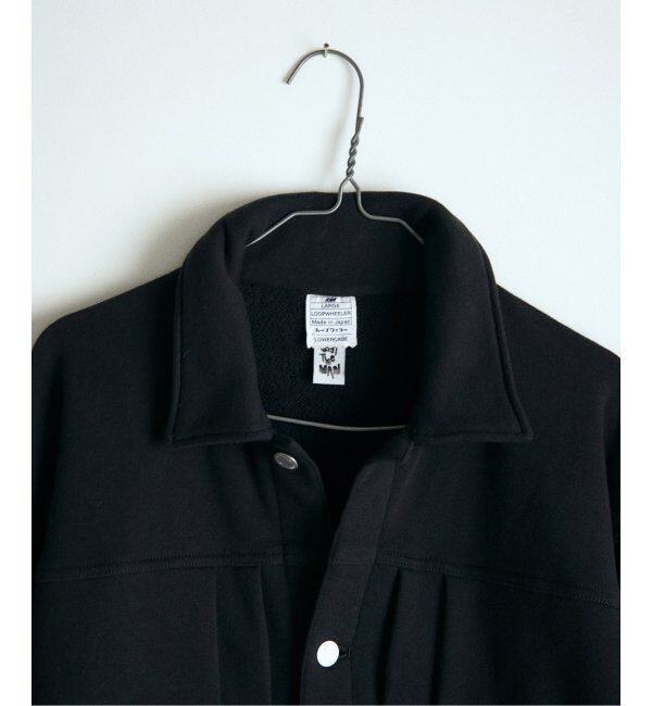 EDIFICE「LOOPWHEELER for LOWERCASE &times; POGGYTHEMAN スウェット トラッカージャケット」|スウェット・ジャージ|