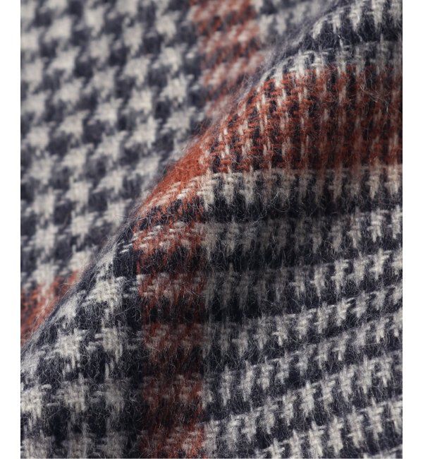 EDIFICE「PIACENZA(ピアツェンツァ) シルク/カシミヤ チェックマフラー 30&times;180」|マフラー|