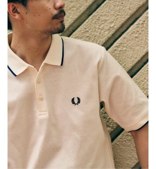 417 EDIFICE「FRED PERRY 417別注  Textured Single Tipped Sh」|ポロシャツ|
