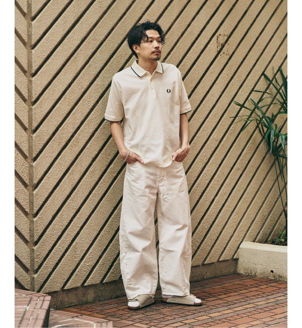 417 EDIFICE「FRED PERRY 417別注  Textured Single Tipped Sh」|ポロシャツ|