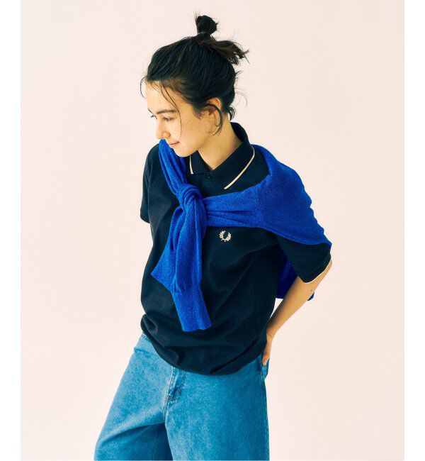 417 EDIFICE「FRED PERRY 417別注  Textured Single Tipped Sh」|ポロシャツ|