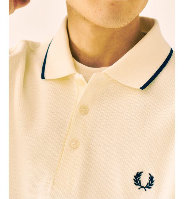 417 EDIFICE「FRED PERRY 417別注  Textured Single Tipped Sh」|ポロシャツ|