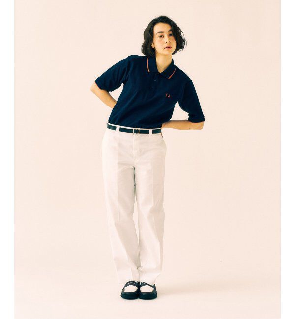 417 EDIFICE「FRED PERRY 417別注  Textured Single Tipped Sh」|ポロシャツ|