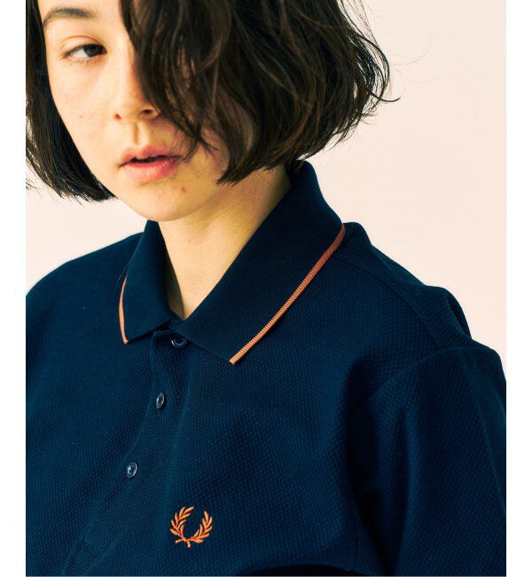 417 EDIFICE「FRED PERRY 417別注  Textured Single Tipped Sh」|ポロシャツ|