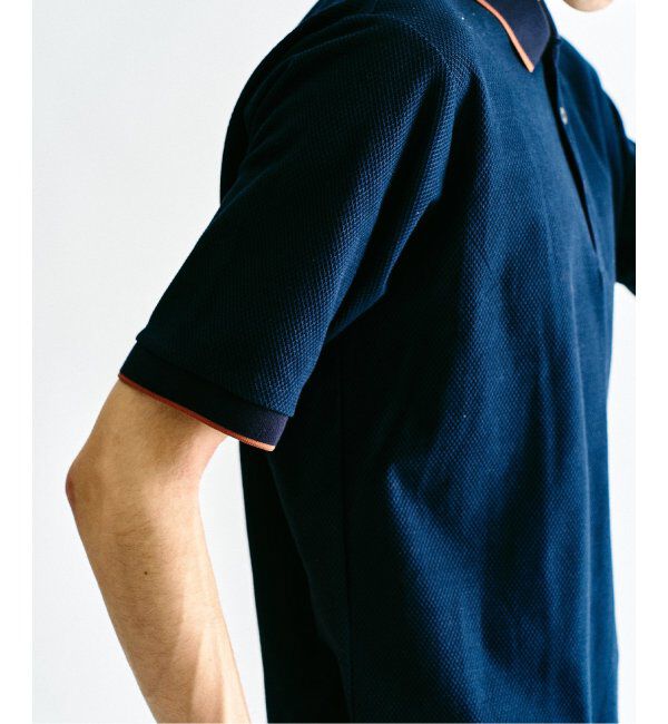 417 EDIFICE「FRED PERRY 417別注  Textured Single Tipped Sh」|ポロシャツ|