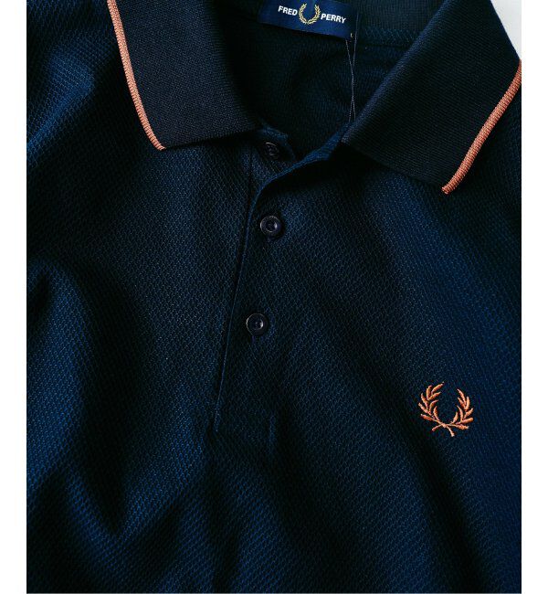 417 EDIFICE「FRED PERRY 417別注  Textured Single Tipped Sh」|ポロシャツ|