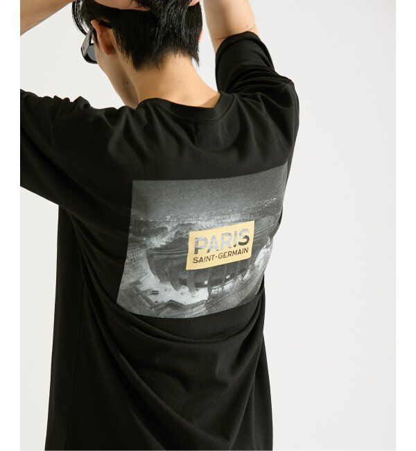 Paris Saint-Germain「【Paris Saint-Germain / パリ・サン＝ジェルマン】 JP PP PHOTO-3 T-sh」|Tシャツ・カットソー|ブラック