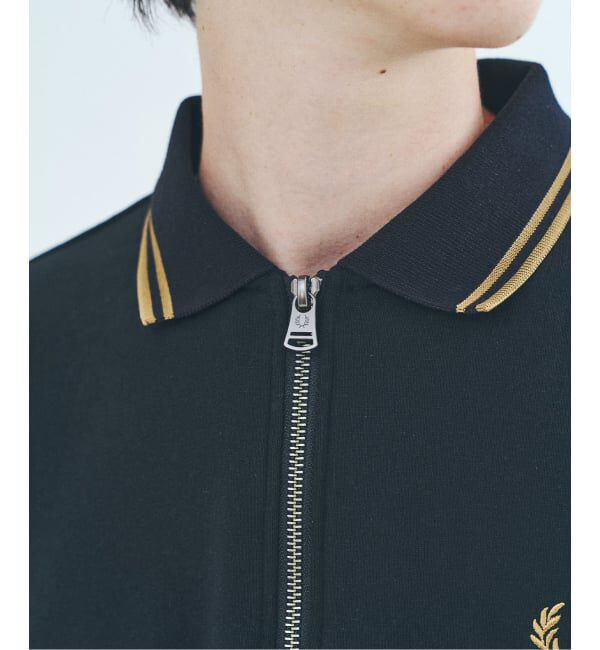 417 EDIFICE「FRED PERRY / フレッドペリー417別注 ハーフジップ リブカラースウェット」|スウェット・ジャージ|