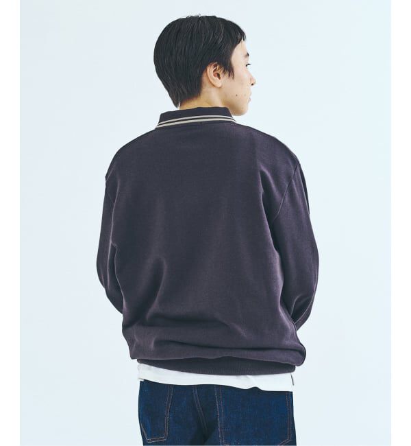 417 EDIFICE「FRED PERRY / フレッドペリー417別注 ハーフジップ リブカラースウェット」|スウェット・ジャージ|