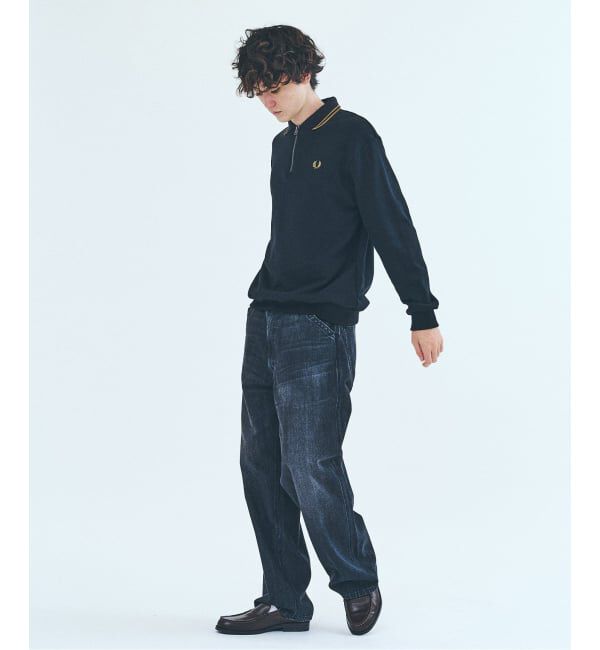 417 EDIFICE「FRED PERRY / フレッドペリー417別注 ハーフジップ リブカラースウェット」|スウェット・ジャージ|