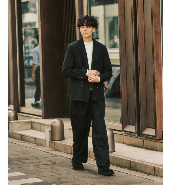 417 EDIFICE「TRW  ベルテッドパンツ」|スラックス|