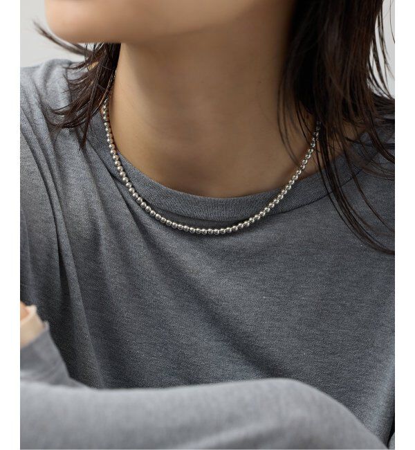 JOURNAL STANDARD「《追加2》【JSjewelry】S925 4mm 38cm パールネックレス」|ネックレス|