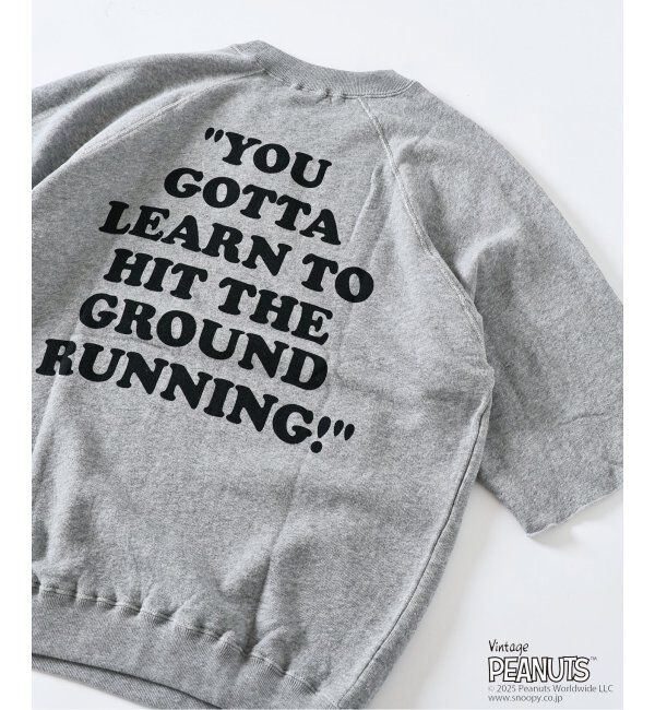 JOURNAL STANDARD relume「PEANUTS &times; SPORTS WEAR by relume 別注 ハーフスリーブスウェット」|Tシャツ・カットソー|