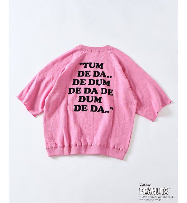 JOURNAL STANDARD relume「PEANUTS &times; SPORTS WEAR by relume 別注 ハーフスリーブスウェット」|Tシャツ・カットソー|