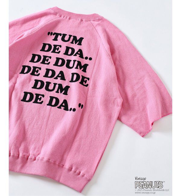 JOURNAL STANDARD relume「PEANUTS &times; SPORTS WEAR by relume 別注 ハーフスリーブスウェット」|Tシャツ・カットソー|