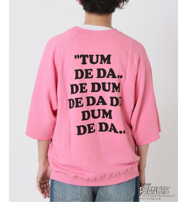 JOURNAL STANDARD relume「PEANUTS &times; SPORTS WEAR by relume 別注 ハーフスリーブスウェット」|Tシャツ・カットソー|