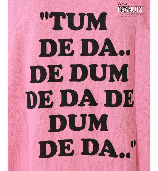 JOURNAL STANDARD relume「PEANUTS &times; SPORTS WEAR by relume 別注 ハーフスリーブスウェット」|Tシャツ・カットソー|