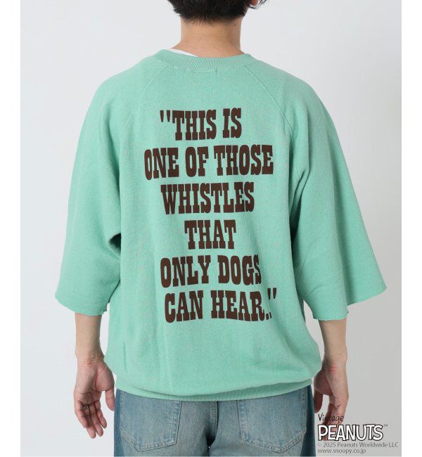 JOURNAL STANDARD relume「PEANUTS &times; SPORTS WEAR by relume 別注 ハーフスリーブスウェット」|Tシャツ・カットソー|