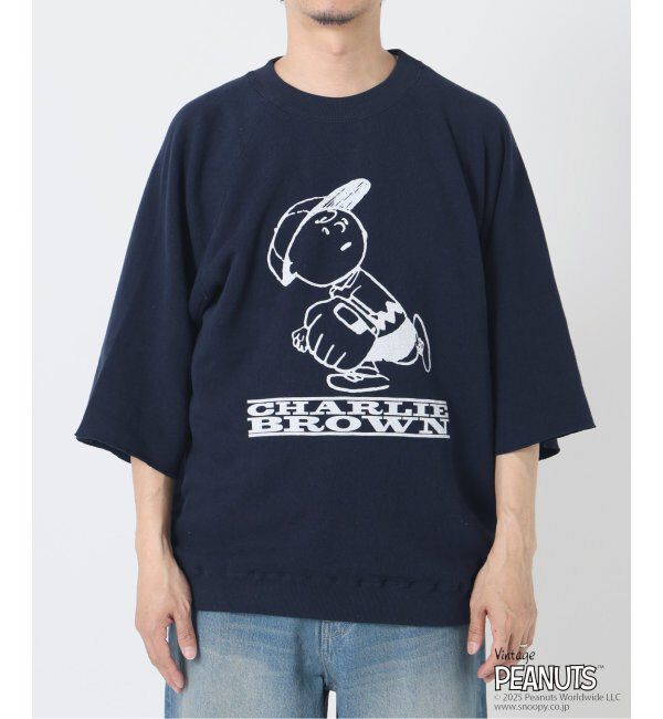 JOURNAL STANDARD relume「PEANUTS &times; SPORTS WEAR by relume 別注 ハーフスリーブスウェット」|Tシャツ・カットソー|