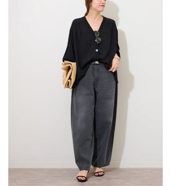 JOURNAL STANDARD relume「《追加2》T/R強撚ブラウス」|シャツ・ブラウス|