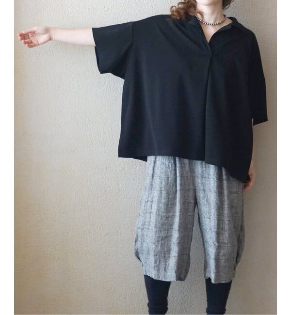 journal standard luxe「《追加》リラックスプルオーバーシャツ」|Tシャツ・カットソー|ネイビー